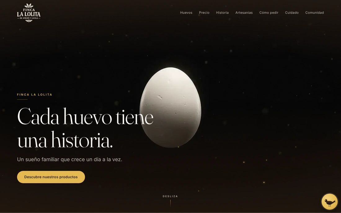 Opening the page